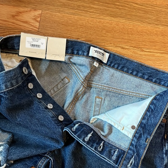 AGolde Parker Long Shorts Size 32 NWT - Picture 9 of 14